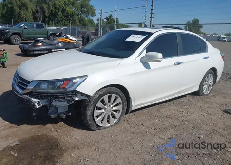 2013 Honda Accord Ex-L from USA, damaged, VIN 1HGCR2F84DA077774